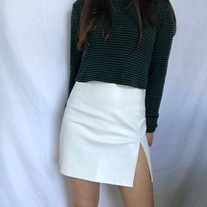 PRINCESS POLLY NWT white monet crocodile skin